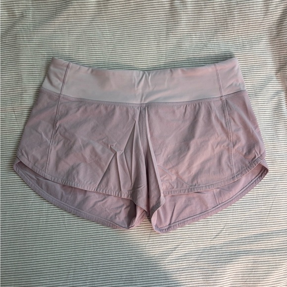 Lululemon Lavender Athletic Shorts - Picture 1 of 3